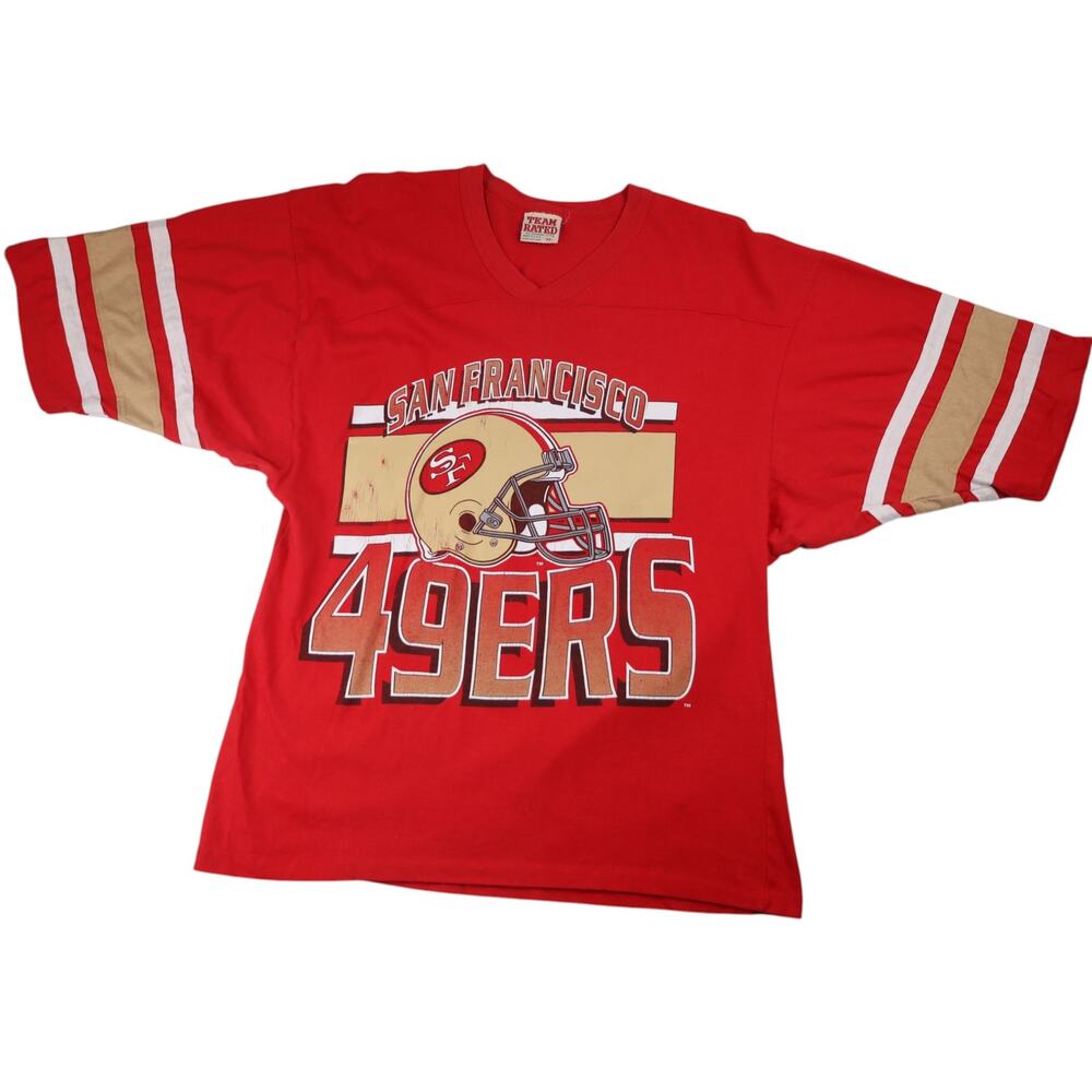 Vintage Team Rated San Francisco 49ers Graphic T Shirt